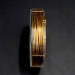 Wire, 22g Brass, Parawire