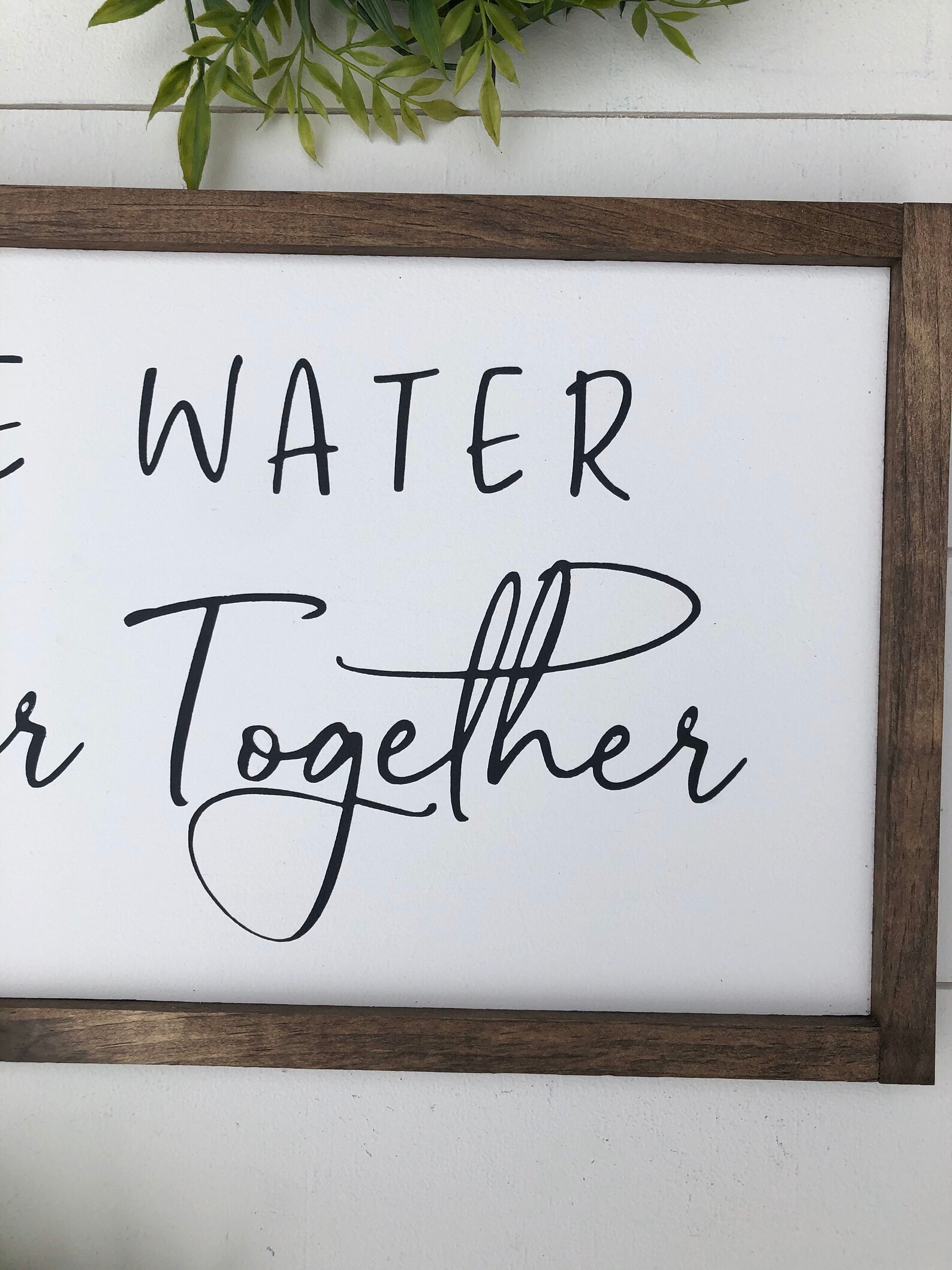 Save Water Shower Together Sign / Bathroom Sign Etsy
