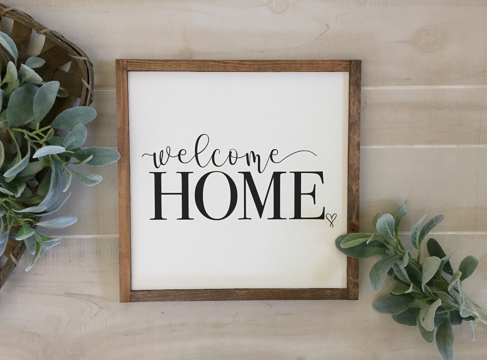 home wooden sign / entryway sign / home decor / wall Etsy