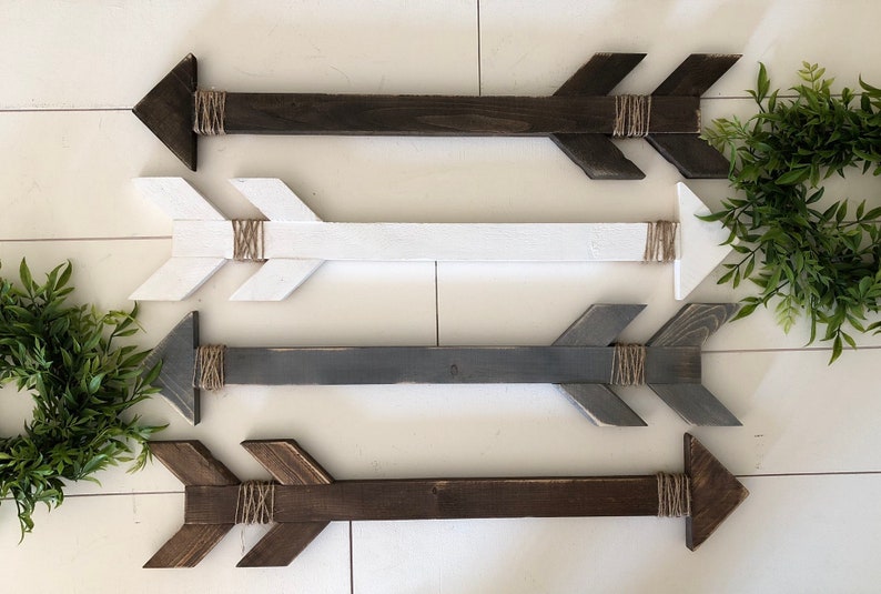 Wooden Arrows / Nursery Decor / Gallery Wall Decor / Home Etsy
