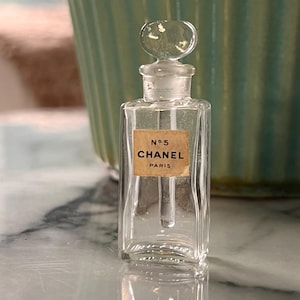 Vintage 1950s Chanel No. 5 Mini Perfume Bottle