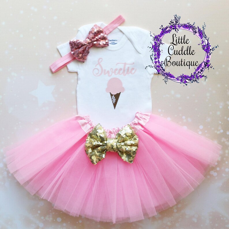 ice cream baby outfit