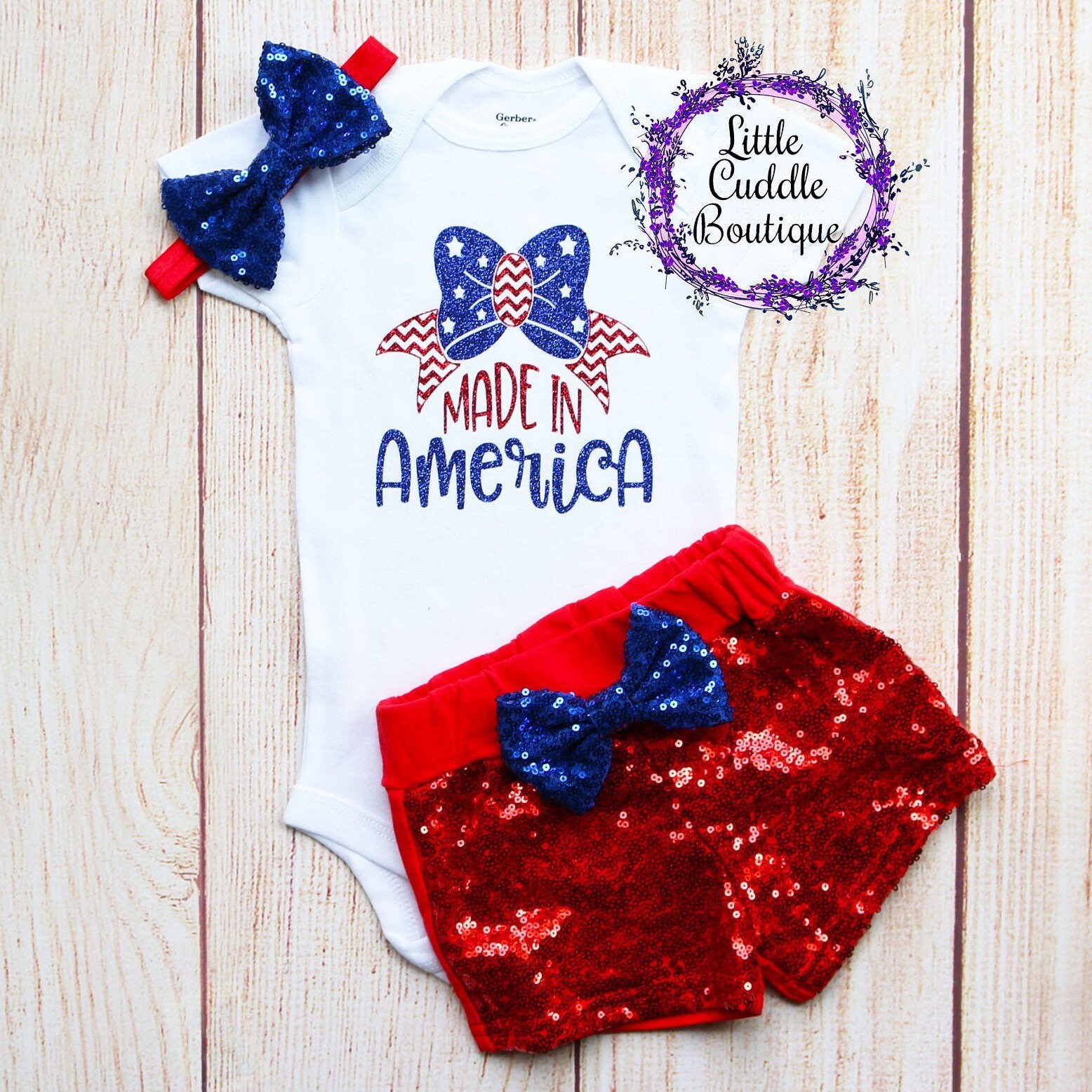 Made in America Fourth of July Outfit 1st Fourth of July - Etsy Singapore