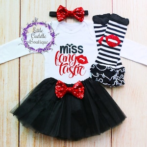 Miss Fangtastic Baby Tutu Outfit, Halloween Baby Outfit, First Halloween Shirt, Halloween Outfit, Halloween, Fall, 1st Halloween, Vampire