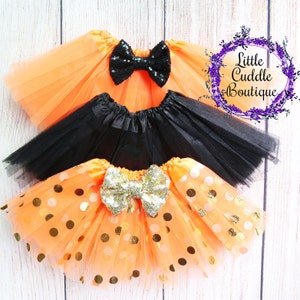 Halloween Tutu, Baby Tutu, Halloween Skirt, Halloween Baby Outfit, Photo Shoot Outfit, First Halloween Outfit, Costume, Holiday Outfit