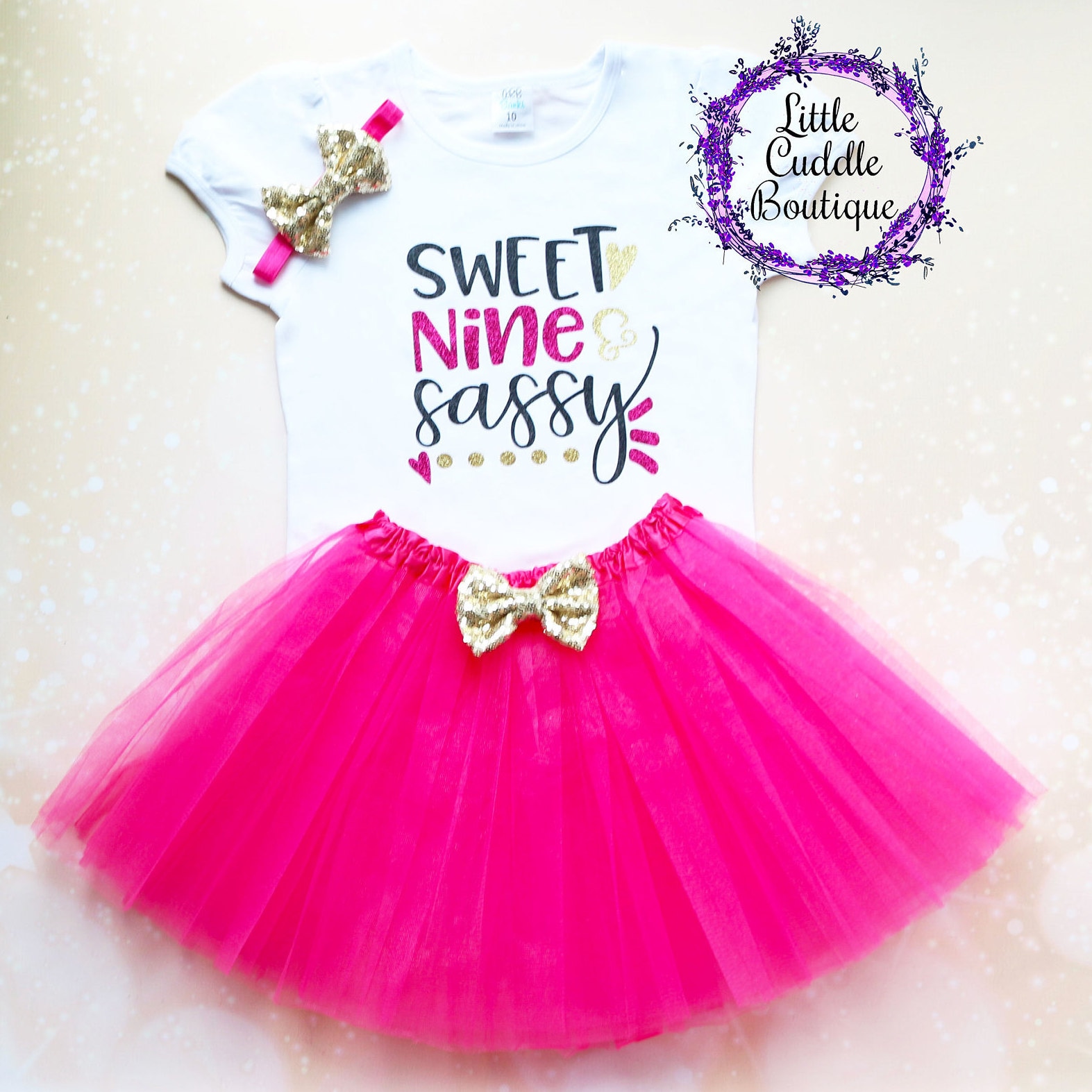 9th Birthday Shirt For Girls - Omg! I'm Nine And Fabulous 9th Birthday Shirt For Girls - Omg! I'm Nine And Fabulous