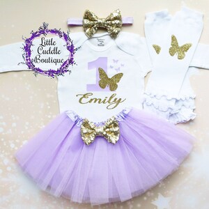 Personalized Butterfly First Birthday Tutu Outfit, Butterfly Outfit, Butterfly, Butterfly Birthday, Enchanted Party, Butterfly Shirt, 1st