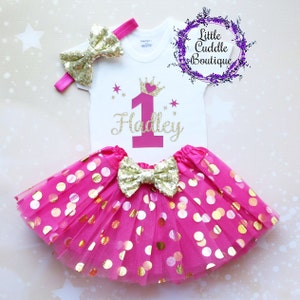 Tenue personnalisée en tutu d’anniversaire de princesse, body de premier anniversaire, onesie d’anniversaire, tenue d’anniversaire, tenue d’anniversaire de princesse, séance photo