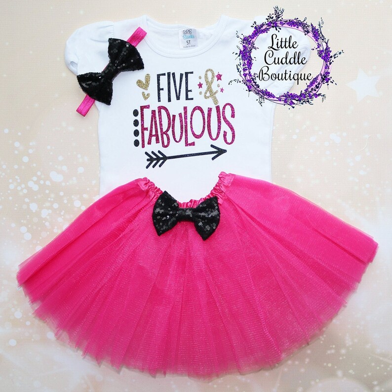 5 year old birthday outfit for girl