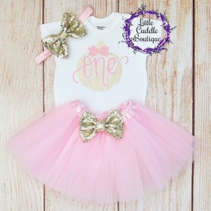 Tenue de 1er anniversaire de citrouille, tenue d’Halloween, tenue de premier anniversaire d’automne, tenue de premier anniversaire de citrouille, anniversaire de Thanksgiving, petit