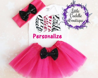 Personalized Zebra Birthday Tutu Outfit, Jungle Birthday, Safari Party, Zebra Birthday, Animal Party, Zebra Shirt, Jungle 1st Birthday Shirt