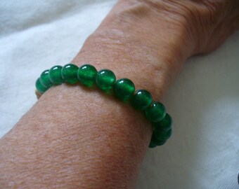 Jade boho bracelet