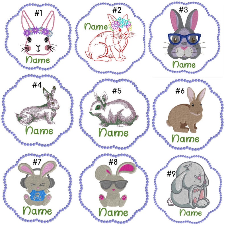 Personalized Bunny/Rabbit Pet Cage/Carrier ID Name Tags Etsy