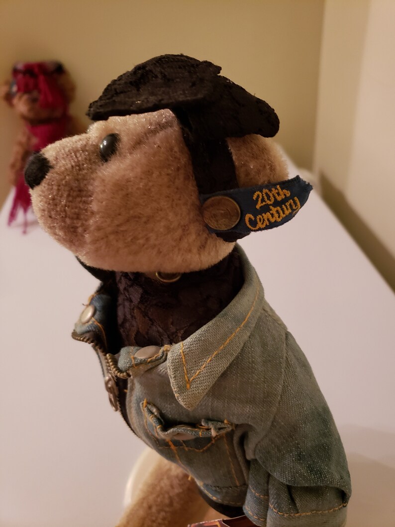 1980s Brass Button Roxy Bear Collectible Etsy