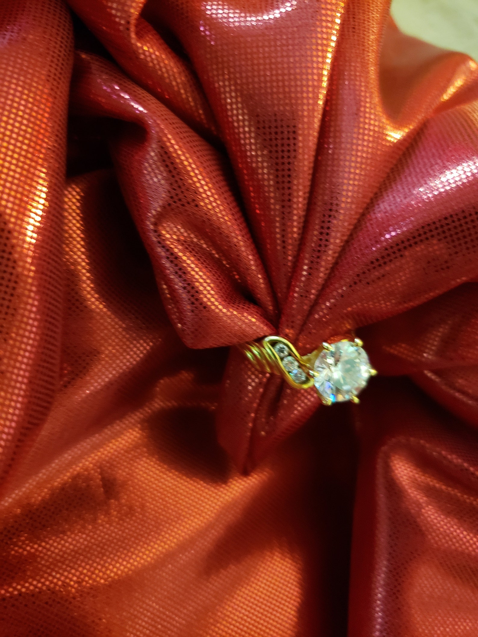 Vintage Merlite Engagement Ring Etsy