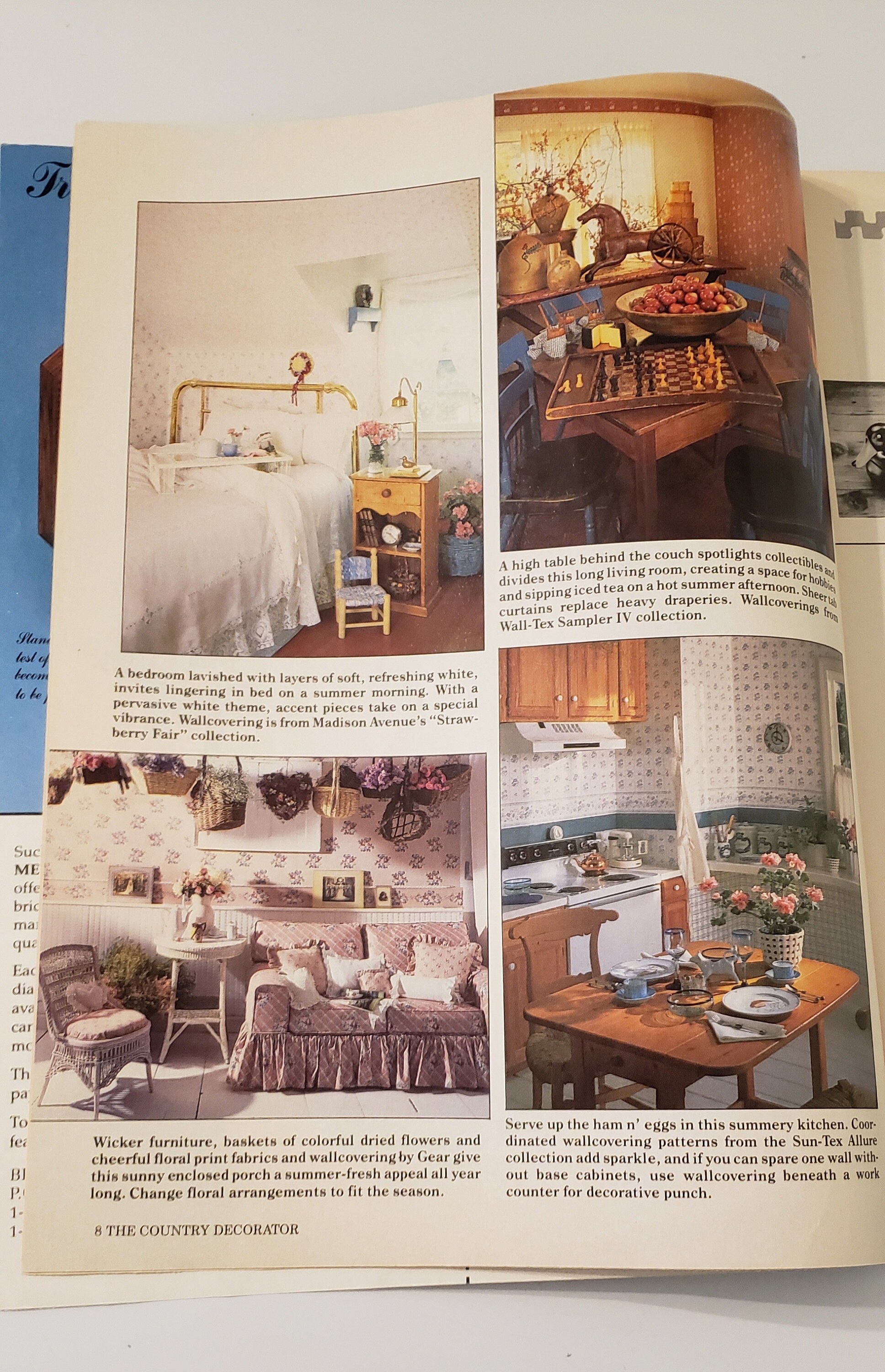Vintage the Country Decorator Magazine - 1988 - Etsy