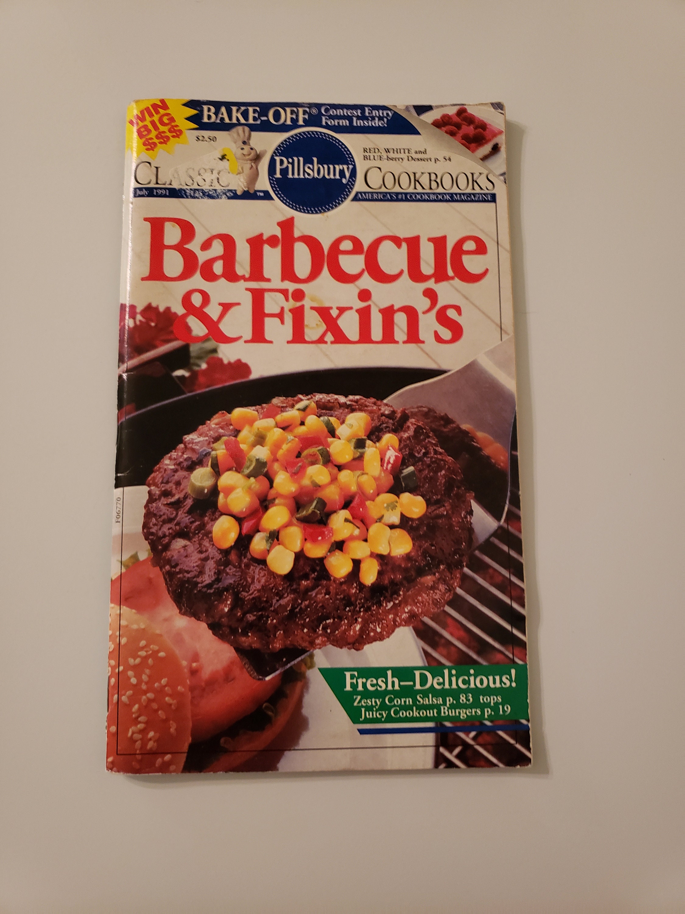 Set Of 3 Barbecue Recipe Books Etsy
