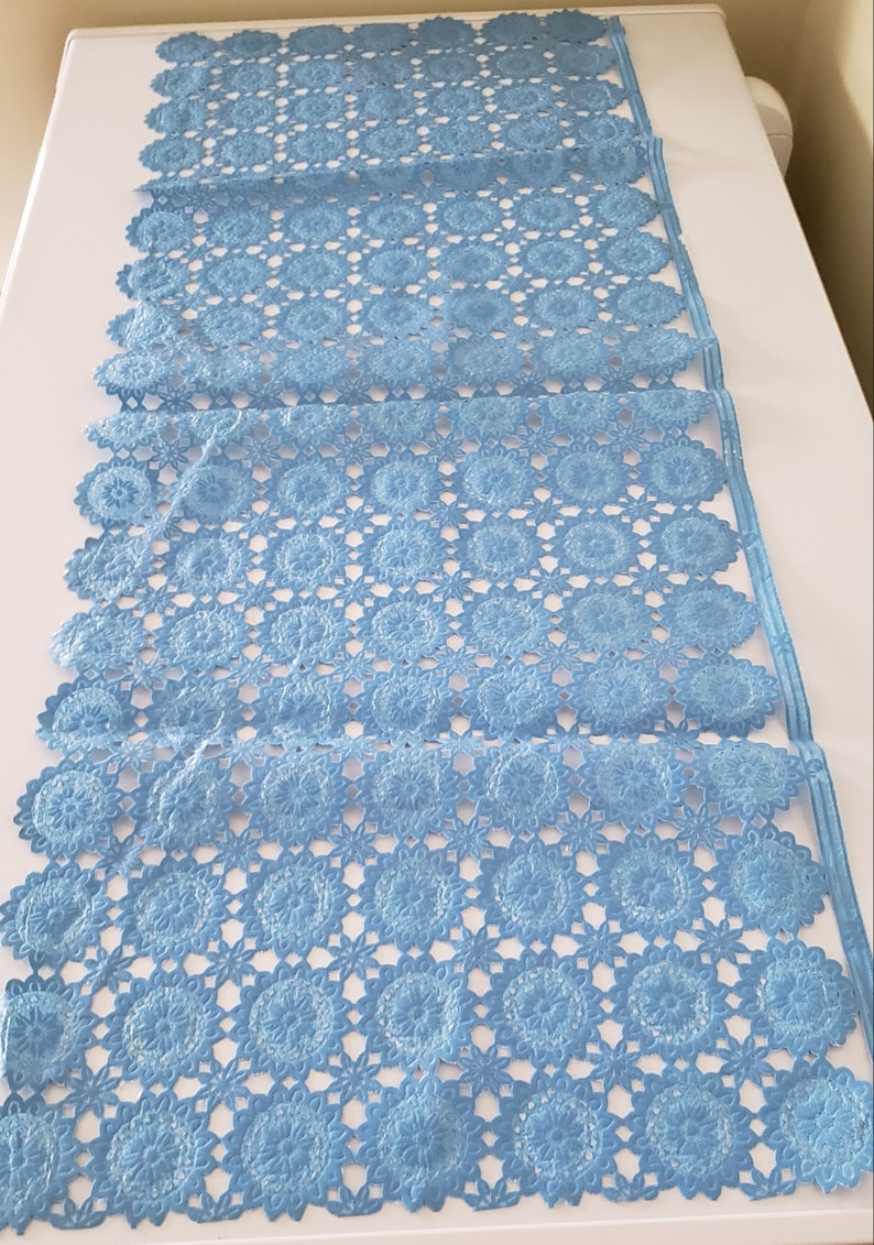 Vintage Vinyl Table Runner Image 0