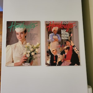 Vintage Country Handcraft Magazines - 1989
