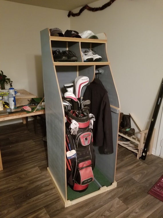 Golf storage cabinet Etsy