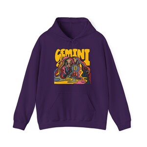 Unisex Gemini Hooded Sweatshirt