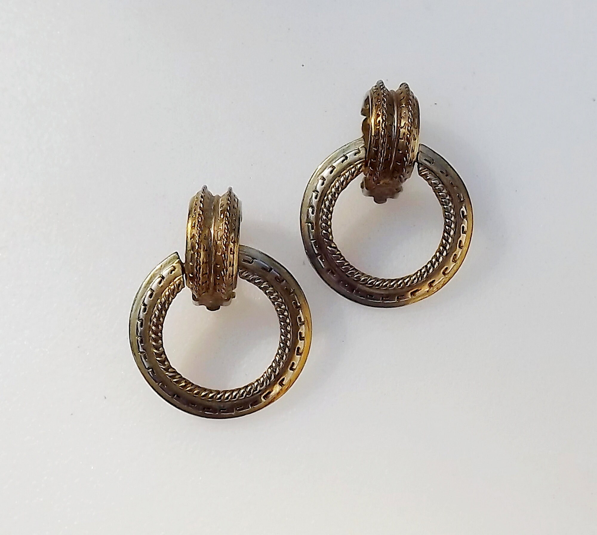 Vintage oscar de la renta earrings store