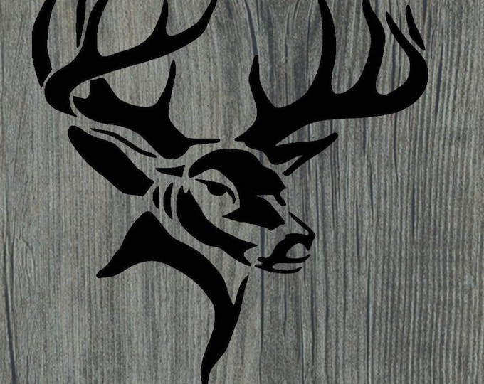 Buck Silhouette Vinyl Decal