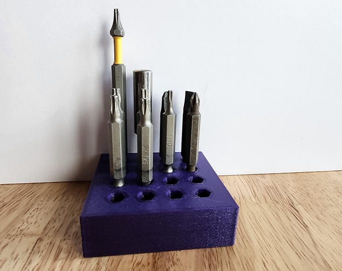 Bit Block- Drill Bit Organizer