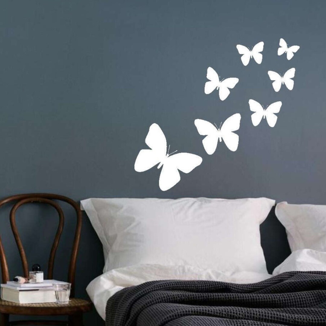 Butterfly Wall Vinyl Decal - Etsy