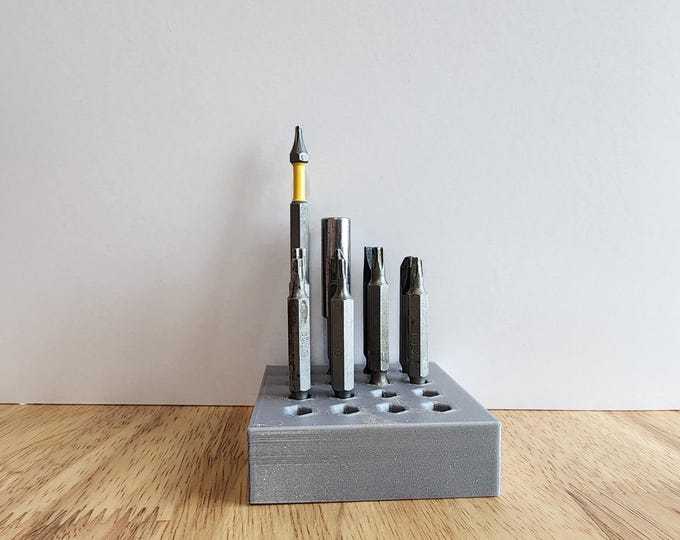 Bit Block-Drill Bit Organizer