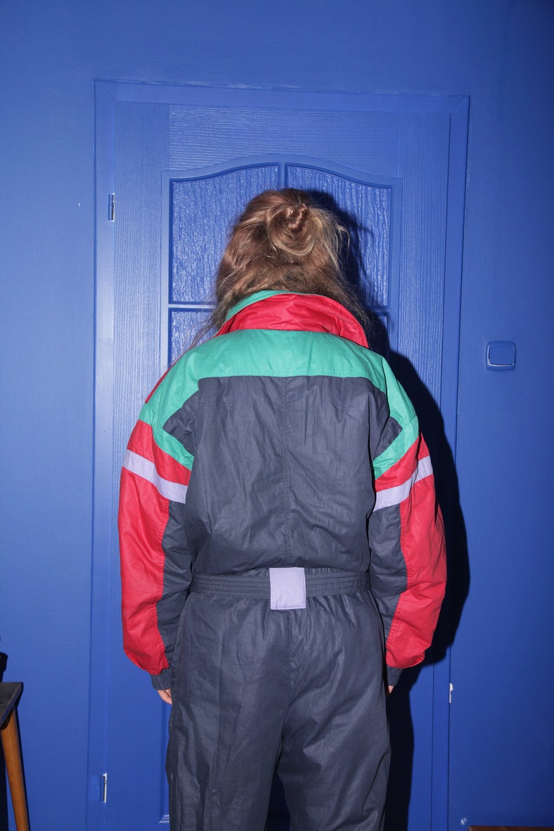 Vintage ski suit 80s 90s ski suit jumpsuit snow gear skiing Etsy