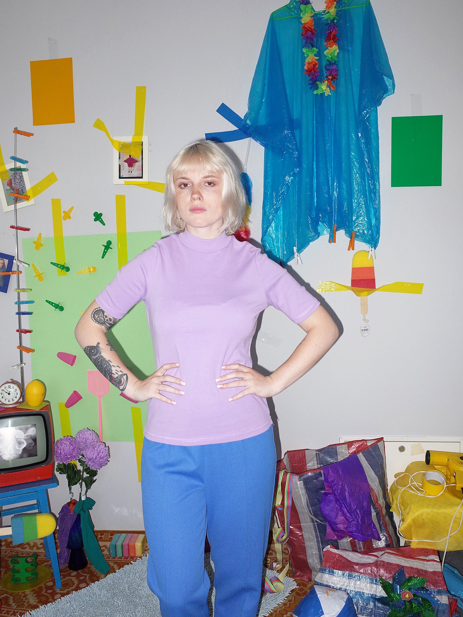 90 s maquette haut de l’encolure, des années 90 minimal t-shirt, tee-shirt vintage des années 90, Lila pastel kawaii t-shirt, tshirt basique col roulé, taille M 90 s de maquette haut de s l’encolure, des années 90 minimal t-shirt, tee-shirt vintage des années 90, Lila pastel kawaii t-shirt, tshirt basique col roulé, taille M fc3bde