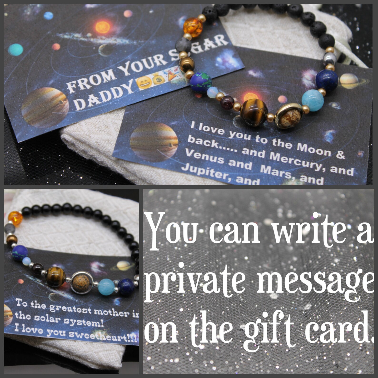 Astronomy bracelet solar system bracelet jewelry milky Etsy