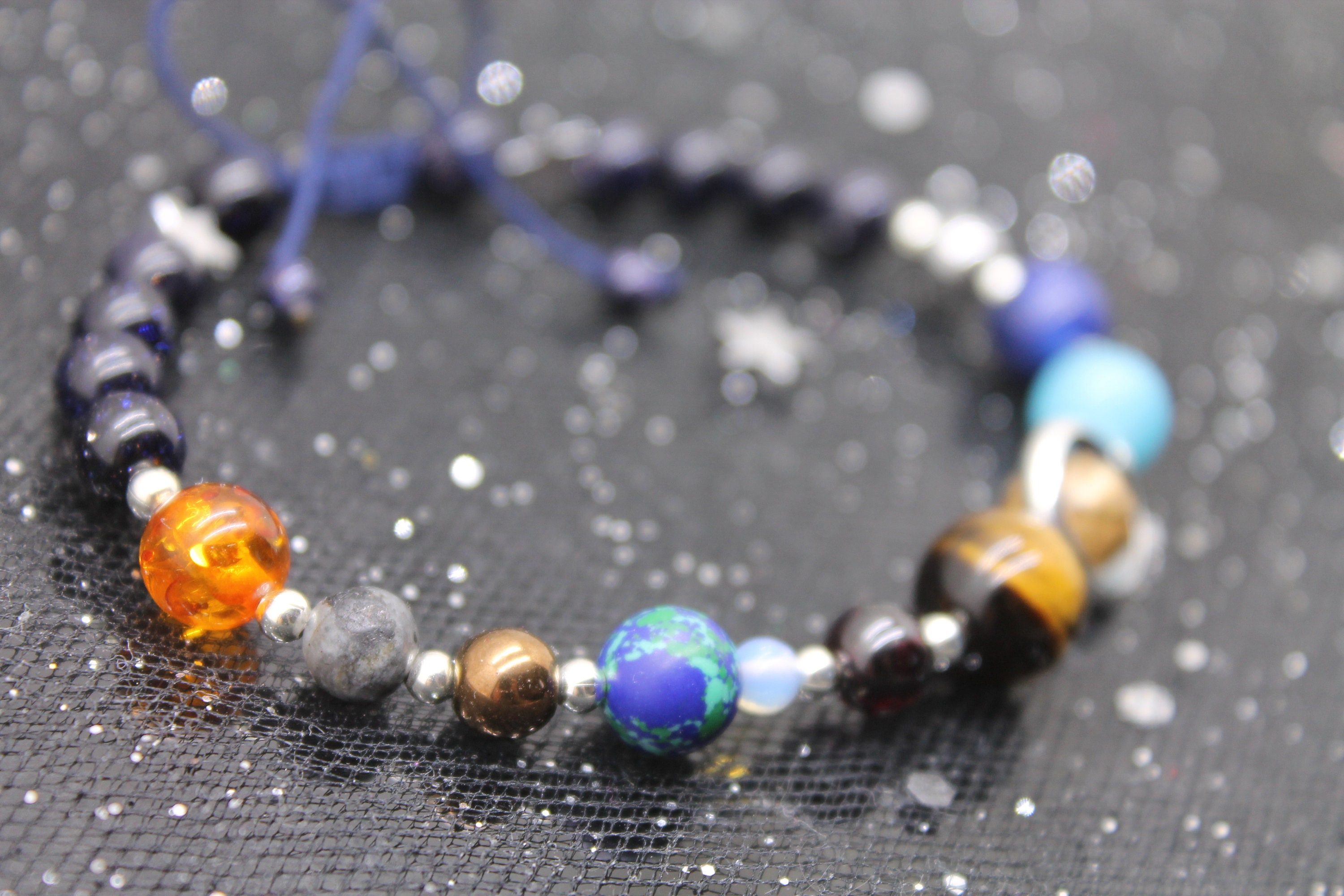 Solar system bracelet bracelet guardians of the galaxy Etsy