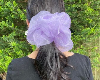 XXL Scrunchies, Giant Scrunchies, Organza Scrunchies, 80s Hair tie, Cloud Scrunchies, Christmas Present, Birthday Present