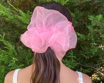 XXL Scrunchies, Giant Scrunchies, Organza Scrunchies, 80s Hair tie, Cloud Scrunchies, Christmas Present, Birthday Present