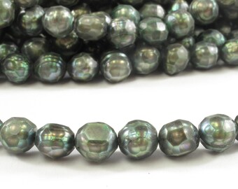 011730003 108 perles, Cedar Wood Beads 43/" env Thuja sutchuenensis 10 mm