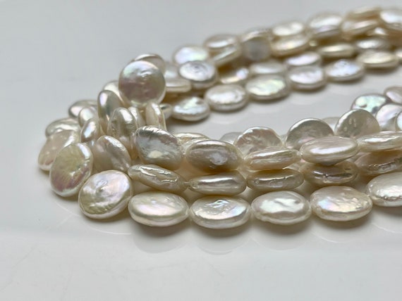 Perle Rotonde Di Perle D'acqua Dolce Naturali Perline Squise Sciolte - Foto 3