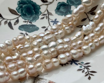 Natural Gemstones Freshwater Pearl Freeform Beads 13.5" 5mm 6mm 7mm 8mm 10mm 