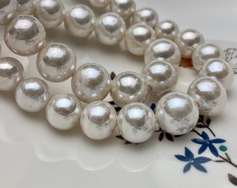 Loose Asymmetrical Nucleated Pearls Undrilled Half or Fully Drilled