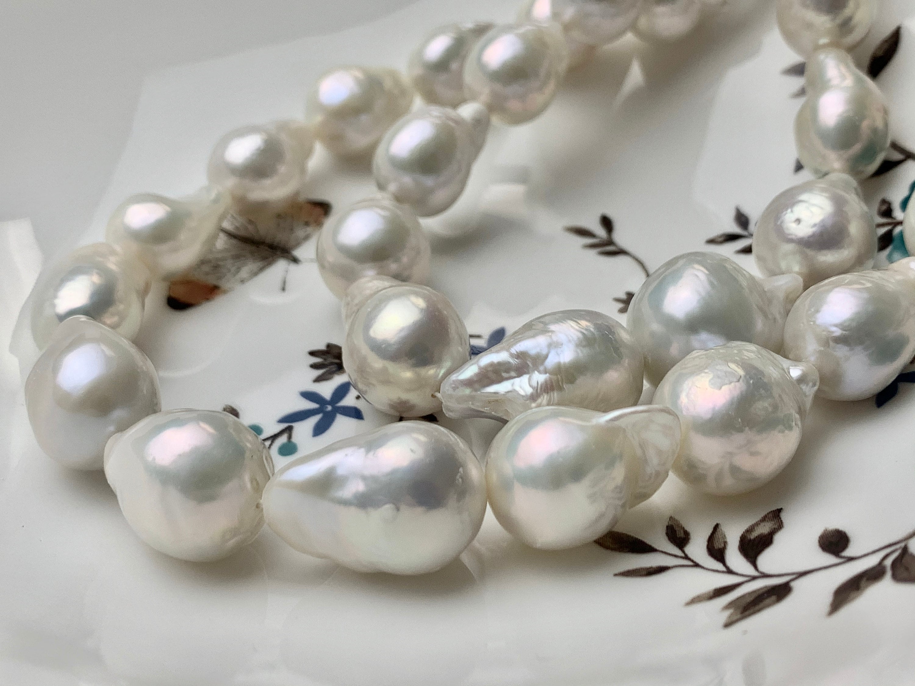 13x16-15x20 Mm AAAA Jumbo Size Freshwater Baroque Pearl Beads