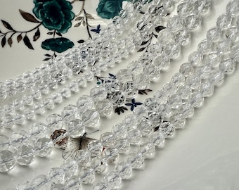 Perles Rondes Disco Facettées En Titane "Hertz" 4mm 6mm 8mm - Lot De 15, Brillantes, Sans Nickel