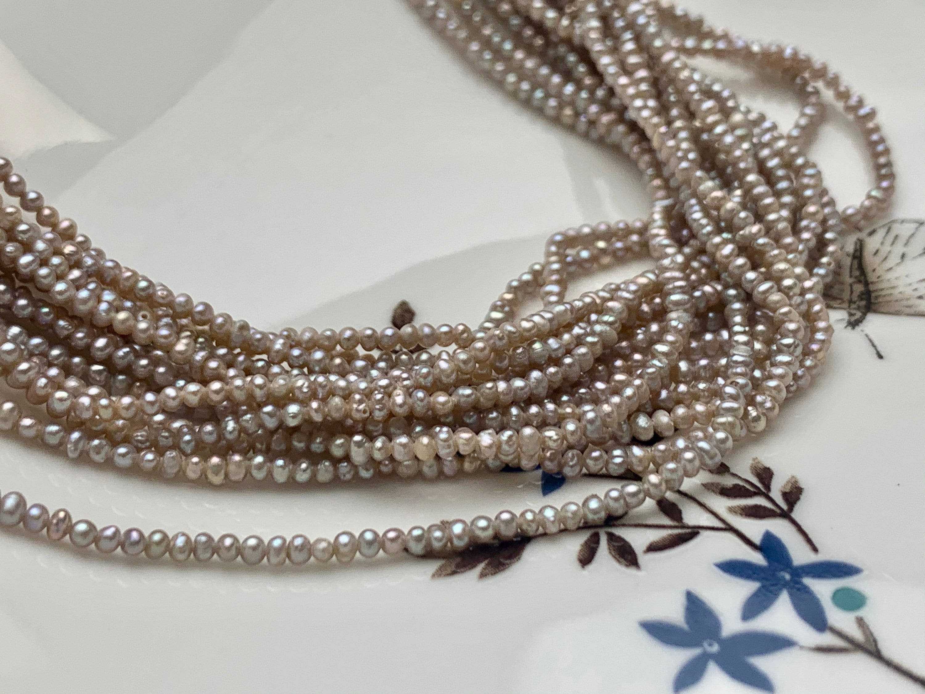 Small pearl deals beads necklace