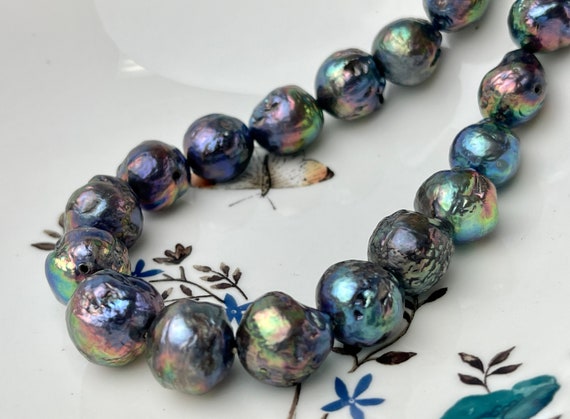 Perle Rotonde 12 Mm Imitazione Perla D'acqua Dolce - Perla Crema X30 P 745192 - Foto 8