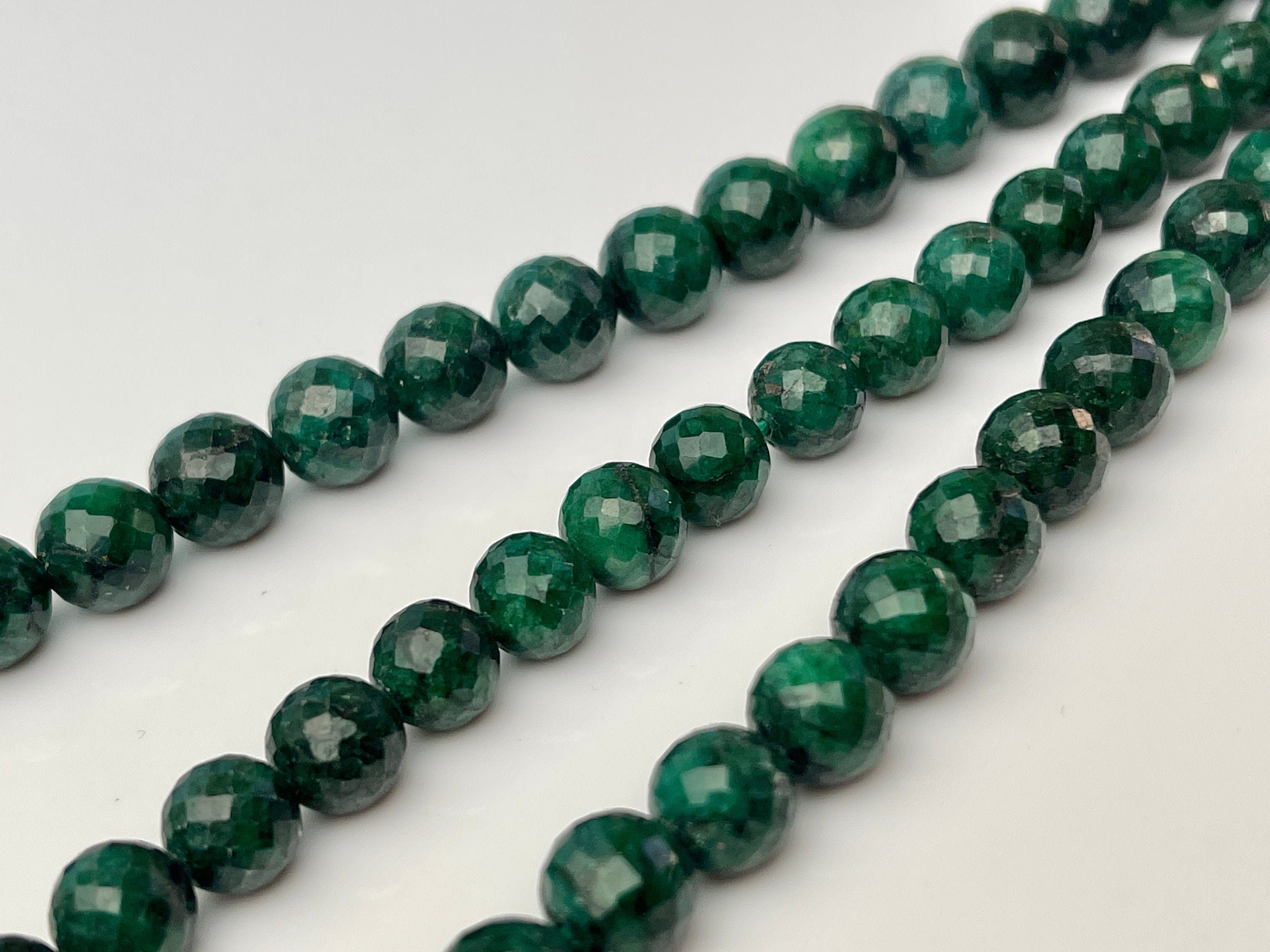 8.5mm-9mm Mystic Green Quartz Faceted Rondelle Beads 8 inch 34 pieces – The  Bead Traders