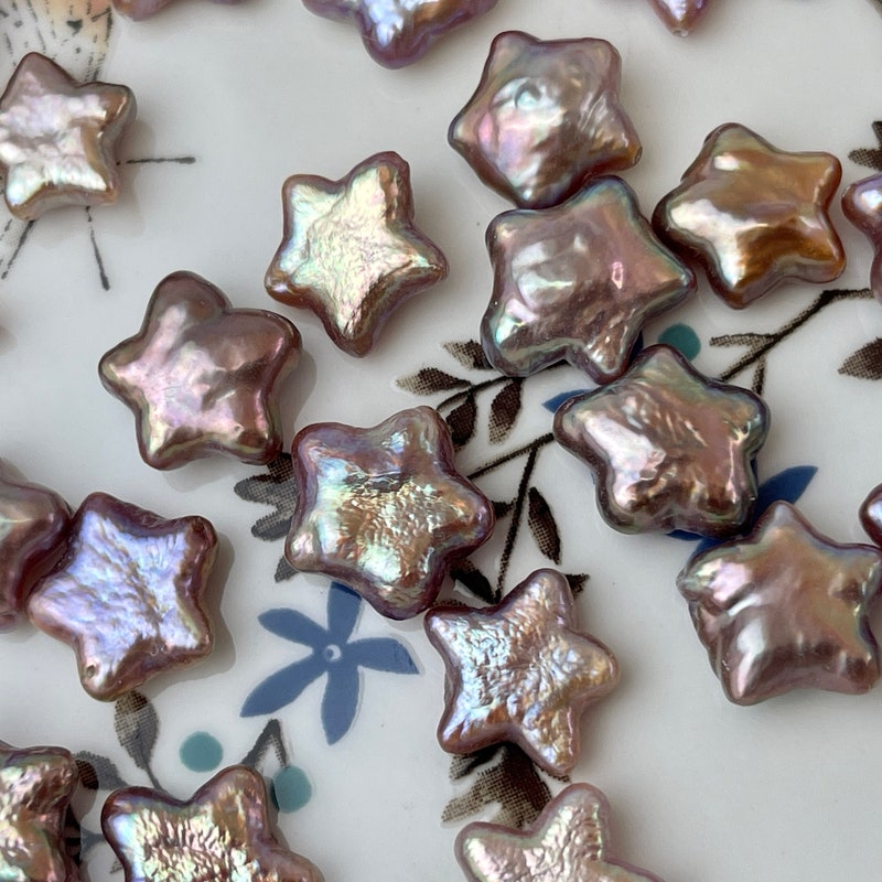 Shell Pearls Star Star Pearls - Etsy