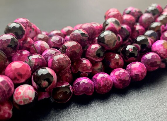 Perline Di Vetro Ceco Sfaccettato 4 Mm – Fuoco Lucidato, Rubino Scuro (granato), 600 Pezzi, Foro 0.8 Mm, Per Gioielli Fai Da Te