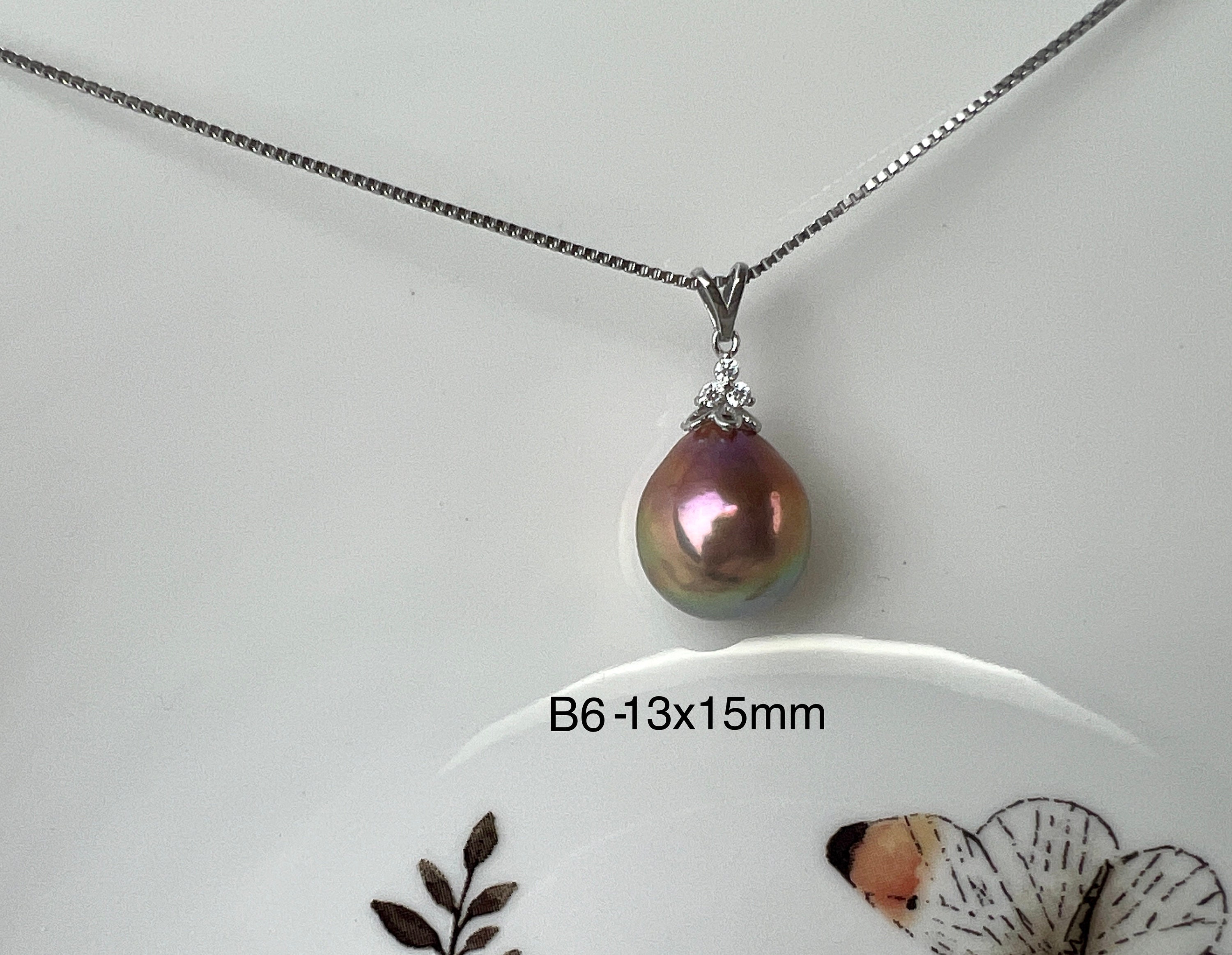 One-of-a-kind 12-15 Mm AAAA Very Rare Natural Purple Mauve