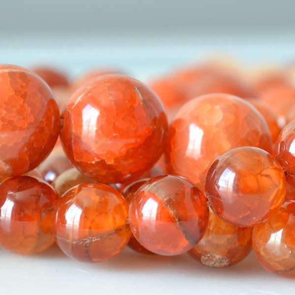 12mm 14mm 16mm 18mm 20mm AAA Smooth Round Natural Fire Carnelian Agate Natural Orange Red Jumbo Size Carnelian Beads 8 Inches Strand #2016