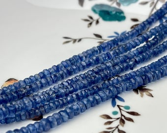 Pietra Preziosa Sfaccettata Taglio Baguette Di Cianite Blu - Foto 7